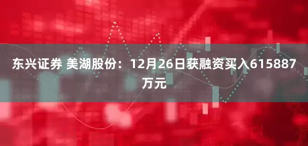 东兴证券 美湖股份：12月26日获融资买入615887万元
